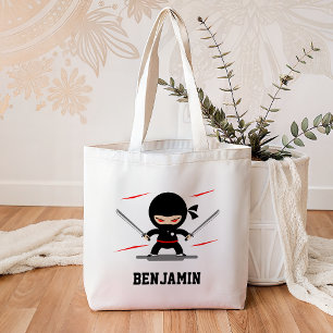 Bolso De Tela Niños adorables de Ninja Warrior