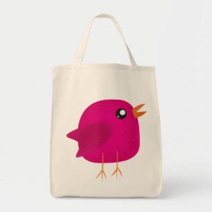 Bolso De Tela Niños adorables pájaros