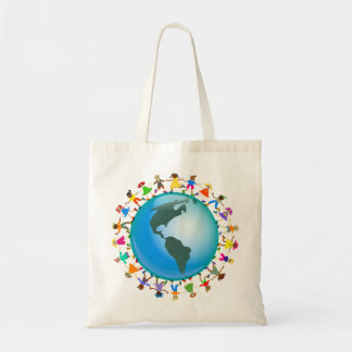 Bolso De Tela Niños americanos