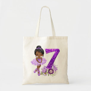 Bolso De Tela Niños Bailarín de ballet afroamericano de 7 años C