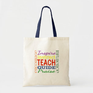 Bolso De Tela Niños de la escuela de los profesores de la image