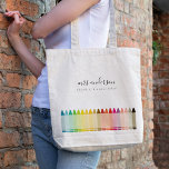 Bolso De Tela Niños modernos maestros coloridos colores de rayón<br><div class="desc">Si necesita más personalización o cualquier otro elemento que coincida,  no dude en ponerse en contacto conmigo en yellowfebstudio@gmail.com</div>