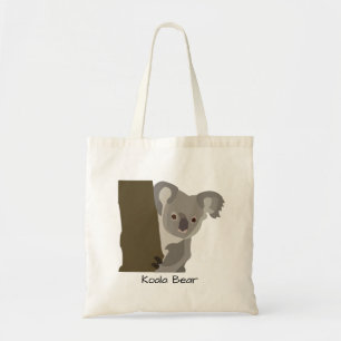 Bolso De Tela Niños osos de Koala personalizados