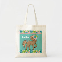 Niños pequeños amantes del caballo añaden nombre