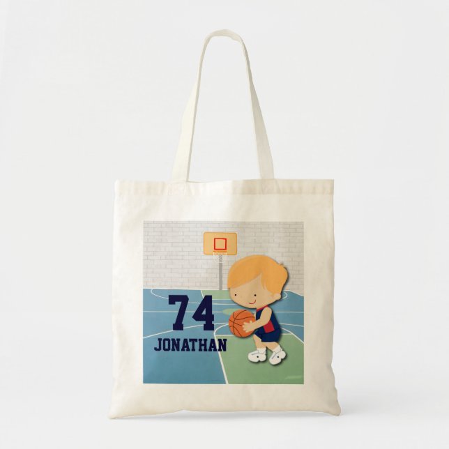 Bolso De Tela Niños personalizados del dibujo animado del (Frente)
