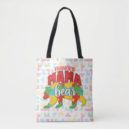 Bolso De Tela Niños personalizados NOMBRAN A Mamá Oír Conciencia