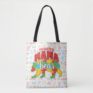 Bolso De Tela Niños personalizados NOMBRAN A Mamá Oír Conciencia