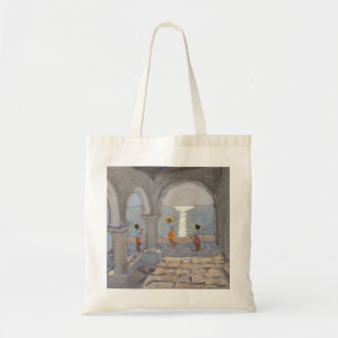 Bolso De Tela Niños que saltan las islas griegas 2008