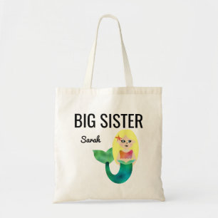 Bolso De Tela Niños rubios de los chicas de la sirena del falso