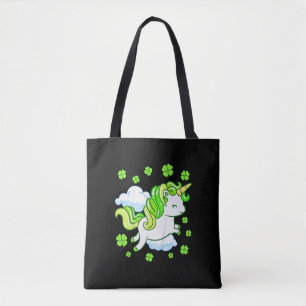 Bolso De Tela Niños St Patricks Día Unicornio Chicas Toddler Sha