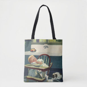 Bolso De Tela Niños Vintage, Silla Alta de Cocina para Dormir Be
