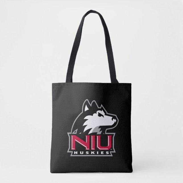 Bolso De Tela NIU Huskies (Anverso)