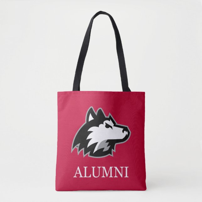 Bolso De Tela NIU Huskies Alumni (Anverso)