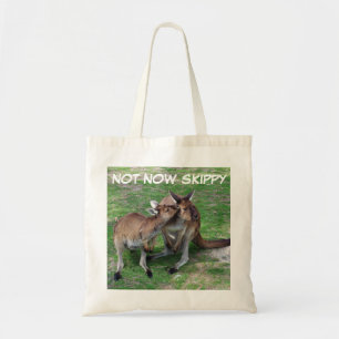 Bolso De Tela No ahora Skippy Budget Tote Bag