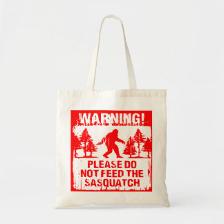 Bolso De Tela No alimentar el Sasquatch #USAPatriotGraphics ©
