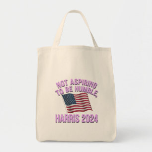 Bolso De Tela No aspira a ser humilde - Kamala Harris 2024