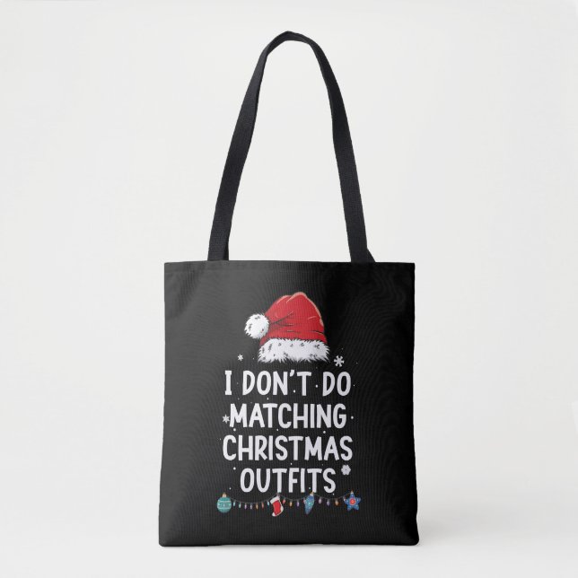 Bolso De Tela No comparo Navidades con ropa, pero sí (Anverso)