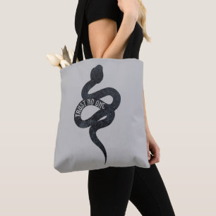 Bolso De Tela No Confíes en Nadie Serpiente 