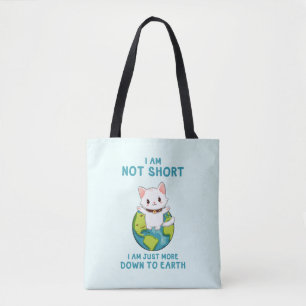 Bolso De Tela No corto, basta de bajar a la Tierra - Humor de ga