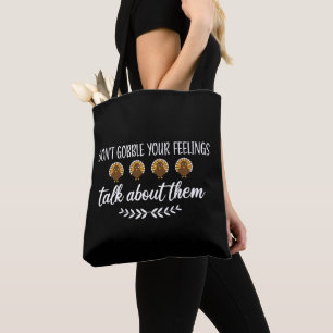 Bolso De Tela No desdeñes tus sentimientos sobre los graciosos g