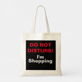 BOLSO DE TELA ¡NO DISTURBE!