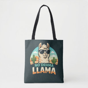 Bolso De Tela No Drama Llama - Reino de las Criaturas