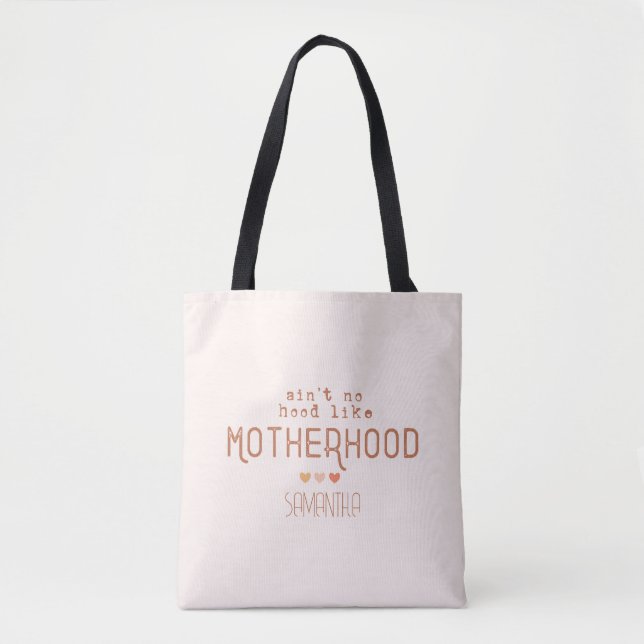 Bolso De Tela No es como la maternidad (Anverso)