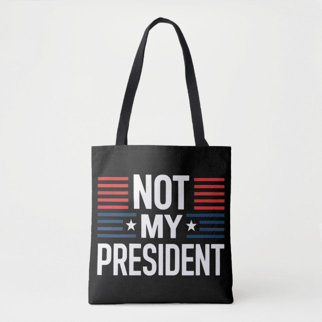 Bolso De Tela No es mi presidente (Anverso)