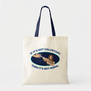 Bolso De Tela No es tote moral