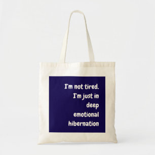 Bolso De Tela No estoy cansado. Estoy en lo profundo...
