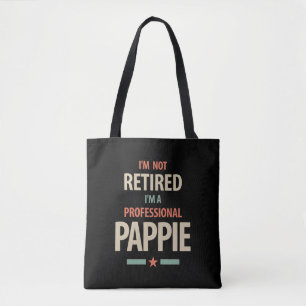 Bolso De Tela No estoy jubilado Soy un regalo Pappie profesional