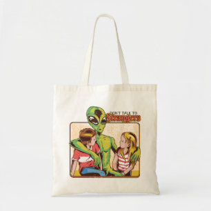Bolso De Tela No hable con los extranjeros