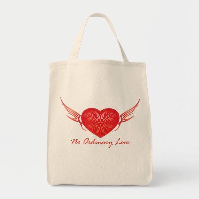 Bolso De Tela No hay amor común (Frente)
