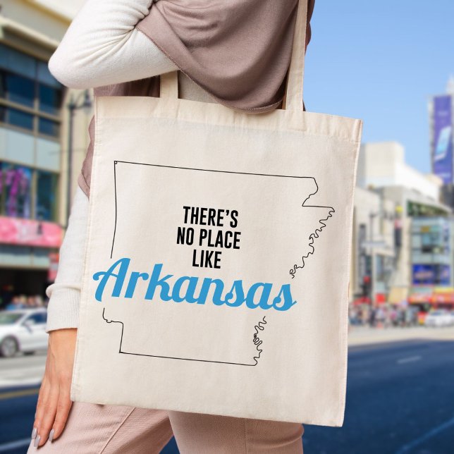 Bolso De Tela No hay lugar como Arkansas, Tote Bag, Mamá Regalo (Subido por el creador)