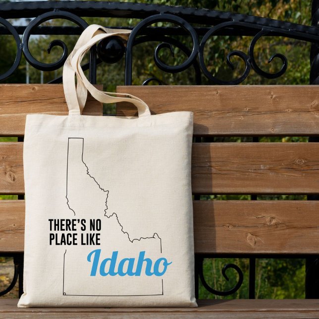 Bolso De Tela No hay lugar como Idaho, Tote Bag, Mamá Regalo (Subido por el creador)