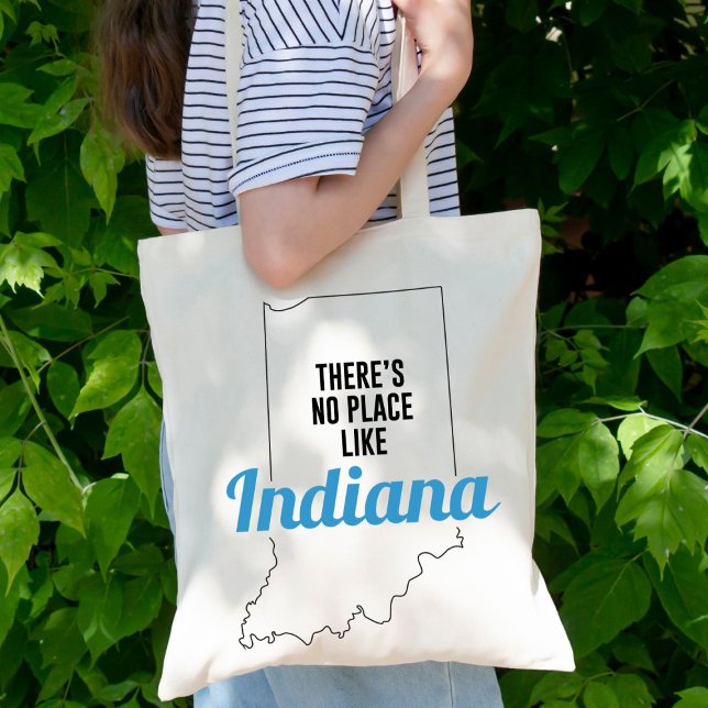 Bolso De Tela No hay lugar como Indiana, Tote Bag, Mamá Regalo (Subido por el creador)