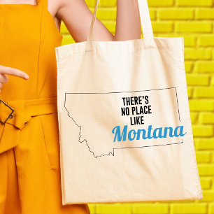 Bolso De Tela No hay lugar como Montana, Tote Bag, Mamá Regalo