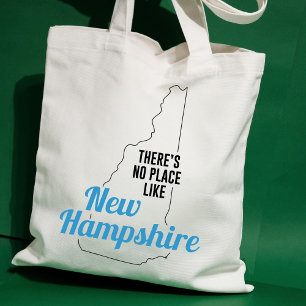Bolso De Tela No hay lugar como New Hampshire Tote Bag