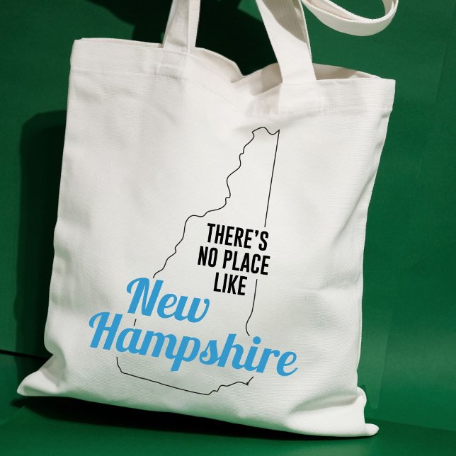 Bolso De Tela No hay lugar como New Hampshire Tote Bag (Subido por el creador)
