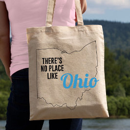 Bolso De Tela No hay lugar como Ohio, Tote Bag, Mamá Regalo