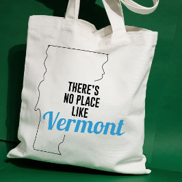 Bolso De Tela No hay lugar como Vermont, Tote Bag, Mamá Regalo