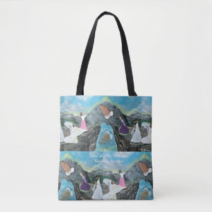 Bolso De Tela No Hay Montañas Demasiado Profundas Para Dios