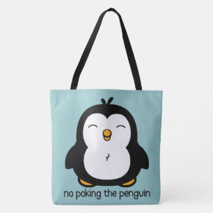 Bolso De Tela No Hay Que Robar El Diseño Del Pingüino