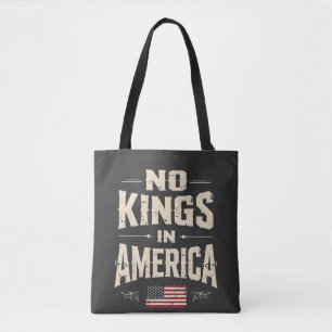 Bolso De Tela No hay reyes en Estados Unidos que se burlen del h