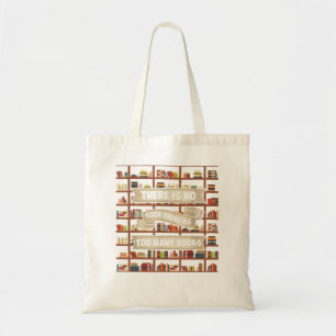 Bolso De Tela No Hay Tal Cosa Como Demasiados Libros - Gracioso