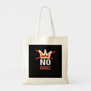 Bolso De Tela No Kings Anti Gráfico Antiguo