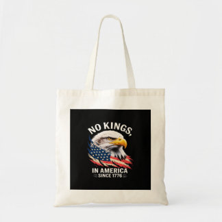Bolso De Tela No Kings In America Classic Retro Graphic Design