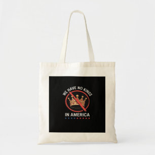 Bolso De Tela No Kings In America Retro Clásico