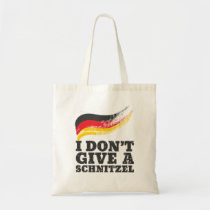 Bolso De Tela No le den a Schnitzel la bandera alemana Oktoberfe