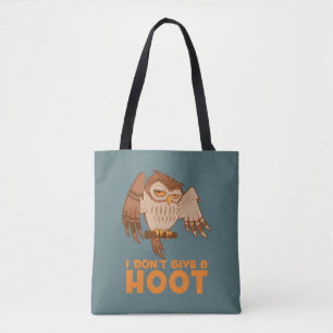 Bolso De Tela No le doy a un búho zoquete